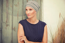 Load image into Gallery viewer, Christine Headwear Nomi Turban in Moonlight Grey
