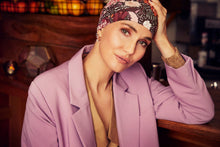 Load image into Gallery viewer, Christine Headwear Yoga Turban in Garden Pinks
