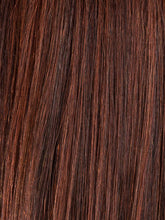 Load image into Gallery viewer, AUBURN ROOTED 33.130.4 | Dark Auburn, Deep Copper Brown, and Darkest Brown Blend with Shaded Roots
