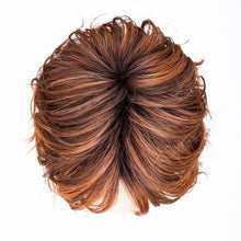 Load image into Gallery viewer, CINNAMON BROWN ROOTED 33.30.130 | Med Auburn Dark Auburn and Dark Brown Mix with a Deep Copper Brown Root
