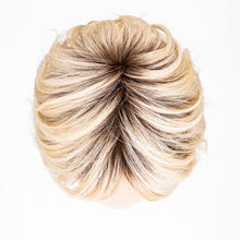 Load image into Gallery viewer, PASTEL BLONDE ROOTED 25.26.23 | Pearl Platinum, Dark Ash Blonde, and Medium Honey Blonde Mix with a Darker Root
