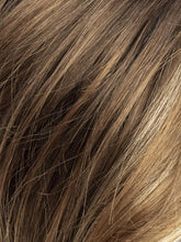 Load image into Gallery viewer, MOCCA LIGHTED 12.830.20 | Medium/Lightest Brown blended with Light Auburn and Light Strawberry Blonde and Highlighted Bangs
