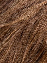 Load image into Gallery viewer, MOCCA ROOTED 830.27.12 |Medium Brown Blended with Light Auburn and Dark Strawberry Blonde with Lightest Brown Blend and Shaded Roots
