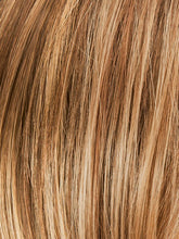 Load image into Gallery viewer, LIGHT BERNSTEIN ROOTED 12.26.27 | Light Auburn, Light Honey Blonde, and Light Reddish Brown blend and Dark Roots
