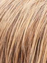 Load image into Gallery viewer, LIGHT BERNSTEIN ROOTED 12.26.27 | Light Auburn, Light Honey Blonde, and Light Reddish Brown Blend and Dark Roots
