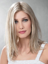 Load image into Gallery viewer, LEVEL by ELLEN WILLE in CHAMPAGNE TONED 22.16.25 | Light Neutral Blonde and Medium Blonde with Lightest Golden Blonde Blend and Shaded Roots
