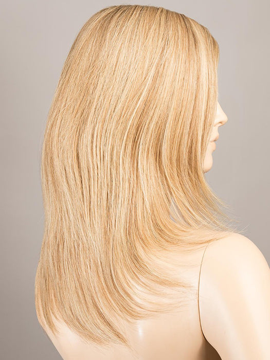 SPECTRA by ELLEN WILLE in SANDY BLONDE ROOTED 16.26.20 | Medium Blonde and Light Golden Blonde with Light Strawberry Blonde Blend and Shaded Roots