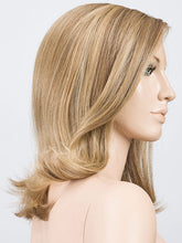 Load image into Gallery viewer, CARAMEL ROOTED 26.14.20 | Light Golden Blonde and Medium Ash Blonde with Light Strawberry Blonde Blend and Shaded Roots
